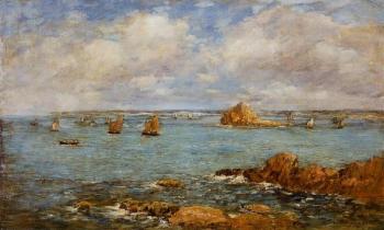 Eugene Boudin : The Bay of Douarnenez